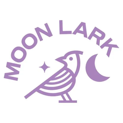 moon lark craft beer logo
